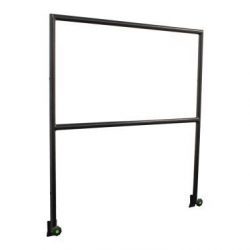 ALU-Deck Stage Handrail, 1m - Black